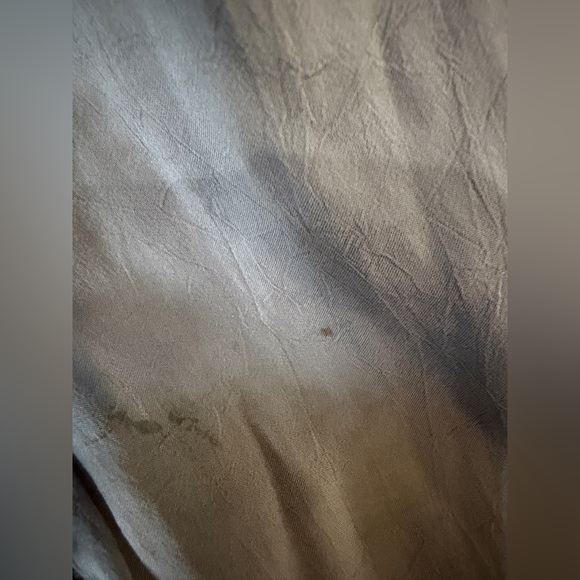 Johnny Was Gray Tunic Top with Orange Embroidery - Picture 12 of 13